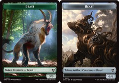 Beast (10) // Beast (11) Token - Foil